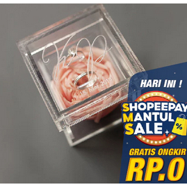 RING BOX ACRYLIC / KOTAK CINCIN / KOTAK CINCIN ACRYLIC / ACRYLIC BOX
