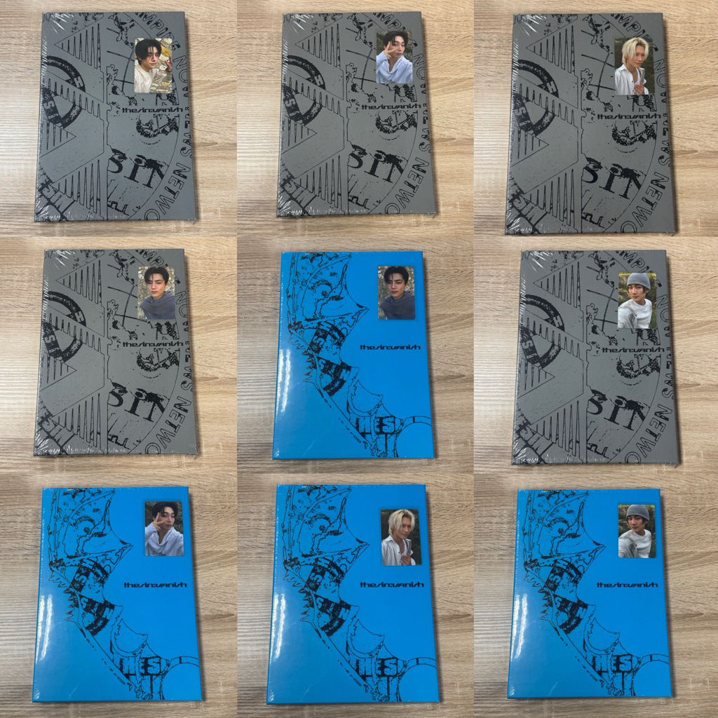 [READY INA] [SIGNED] ENHYPEN - 7th Mini Album [ THE SIN : VANISH ] & Photocard Lucky Draw MUPLANT CU