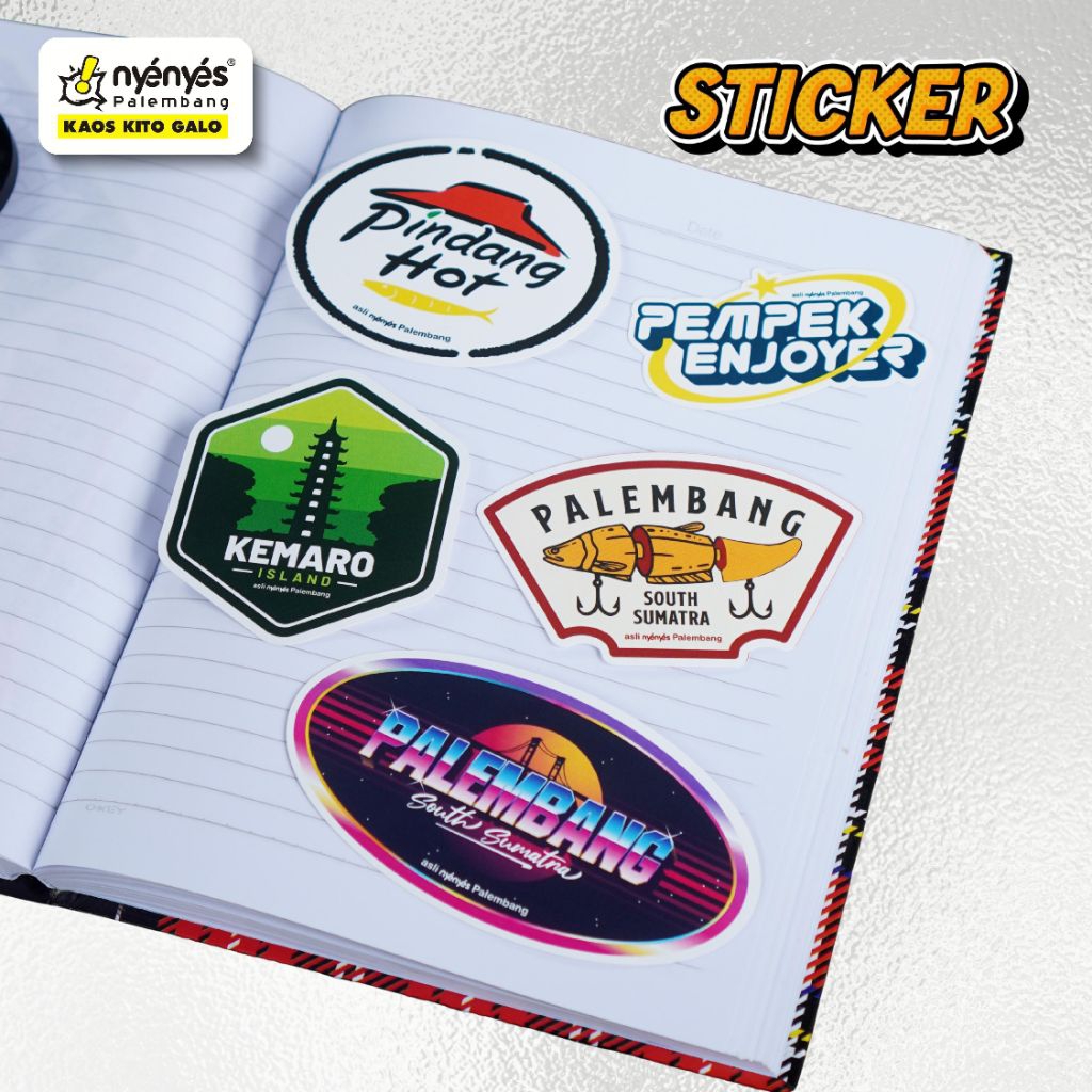 STIKER PALEMBANG | NYENYES PALEMBANG