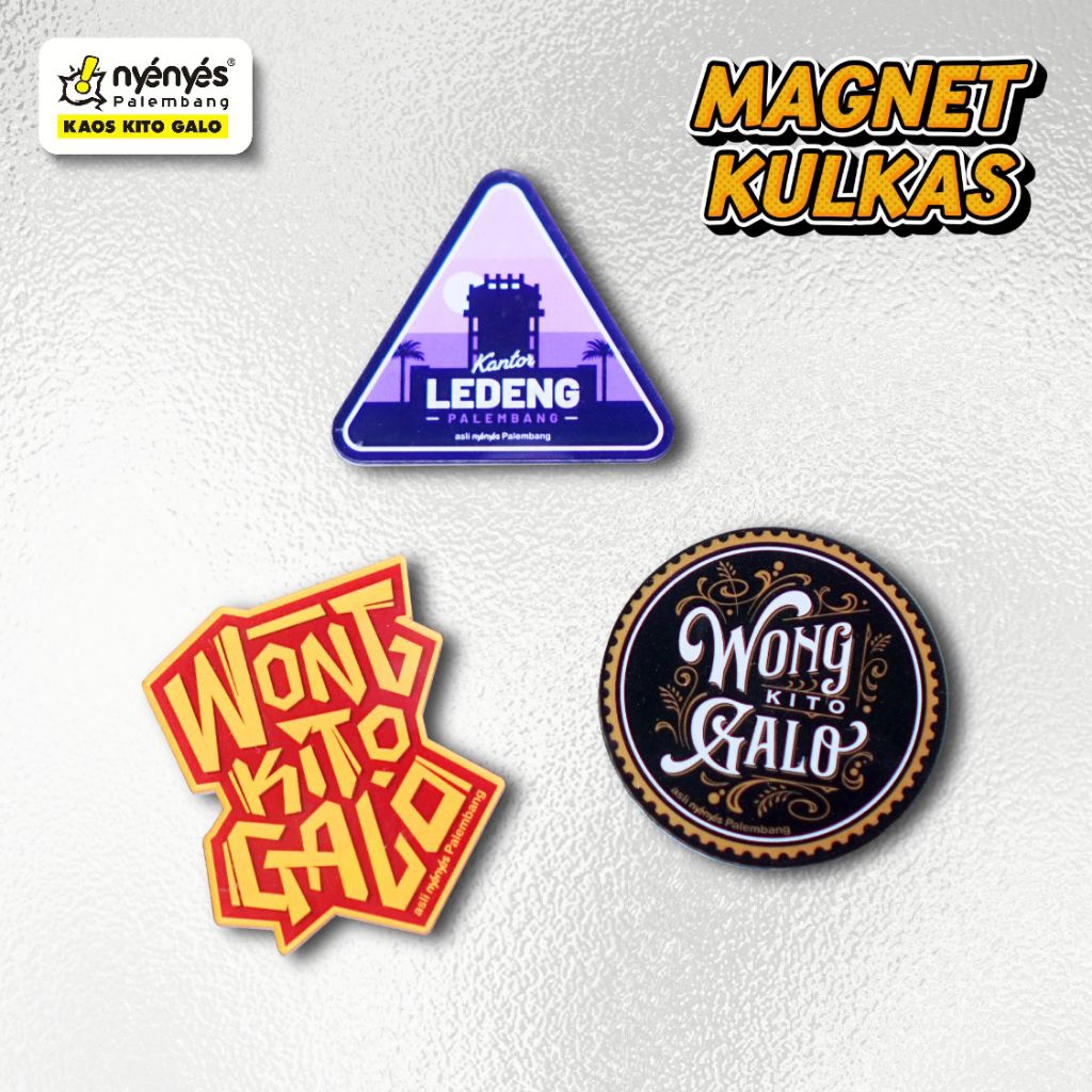 MAGNET KULKAS PALEMBANG | NYENYES PALEMBANG