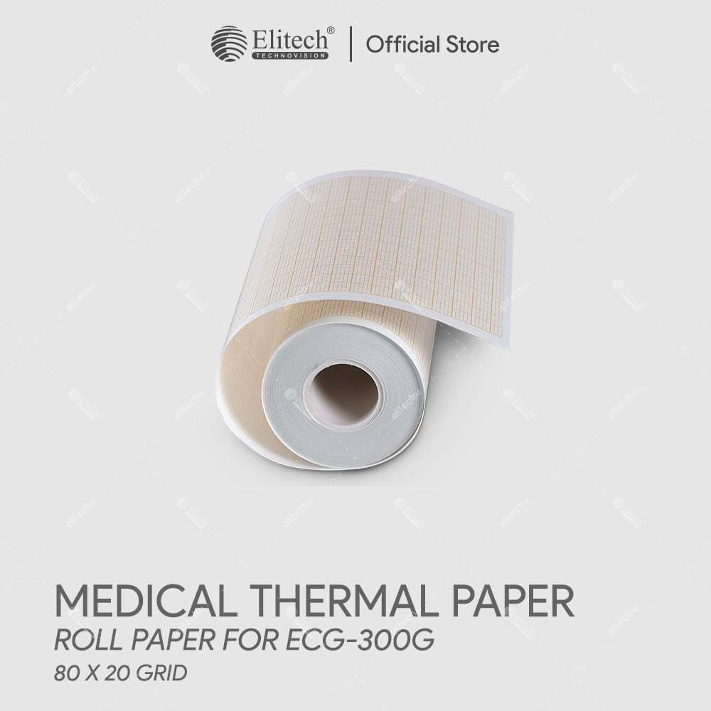 ELITECH Medical Thermal Paper / ECG Paper Roll MTP-RG80 (For ECG-300G)