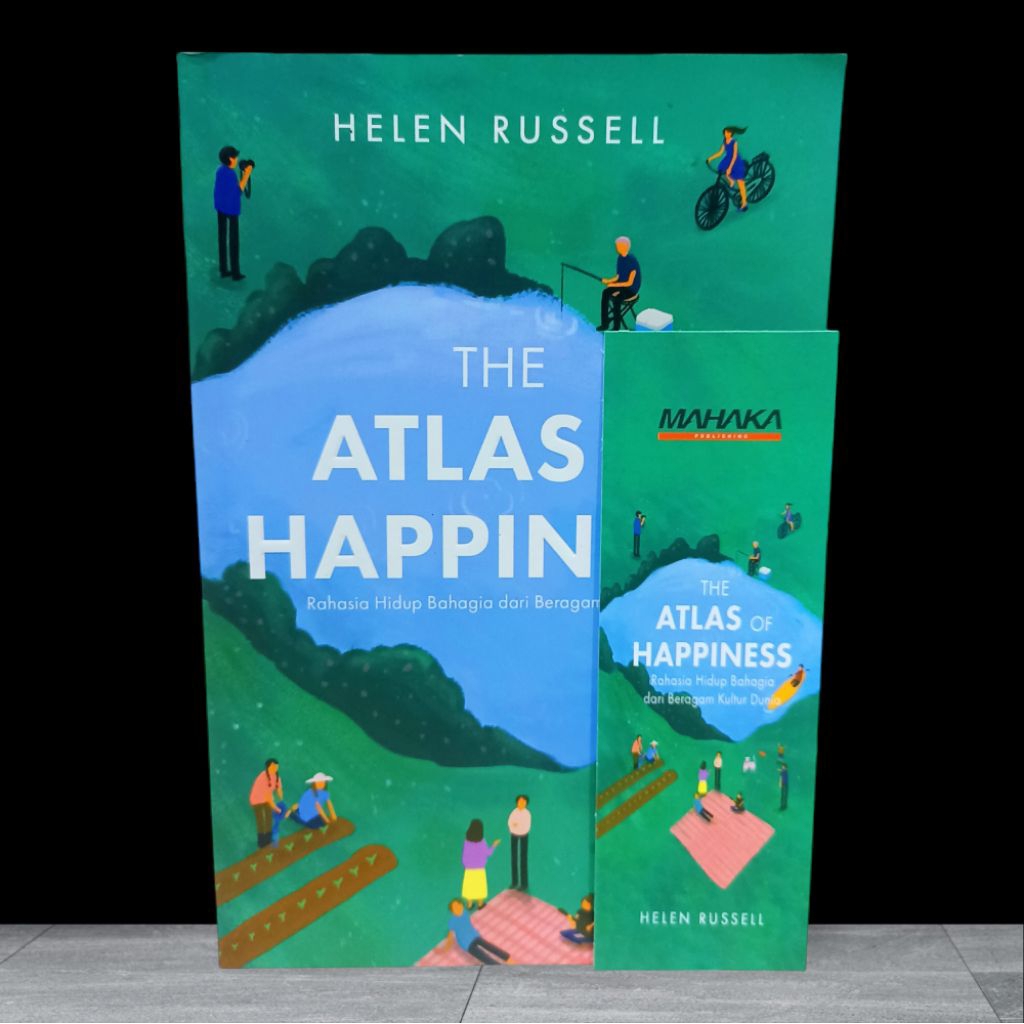 ( PROMO BUKU MURAH ORIGINAL ) BUKU MOTIVASI / PENGEMBANG DIRI / THE ATLAS OF HAPPINESD / HELEN RUSSE