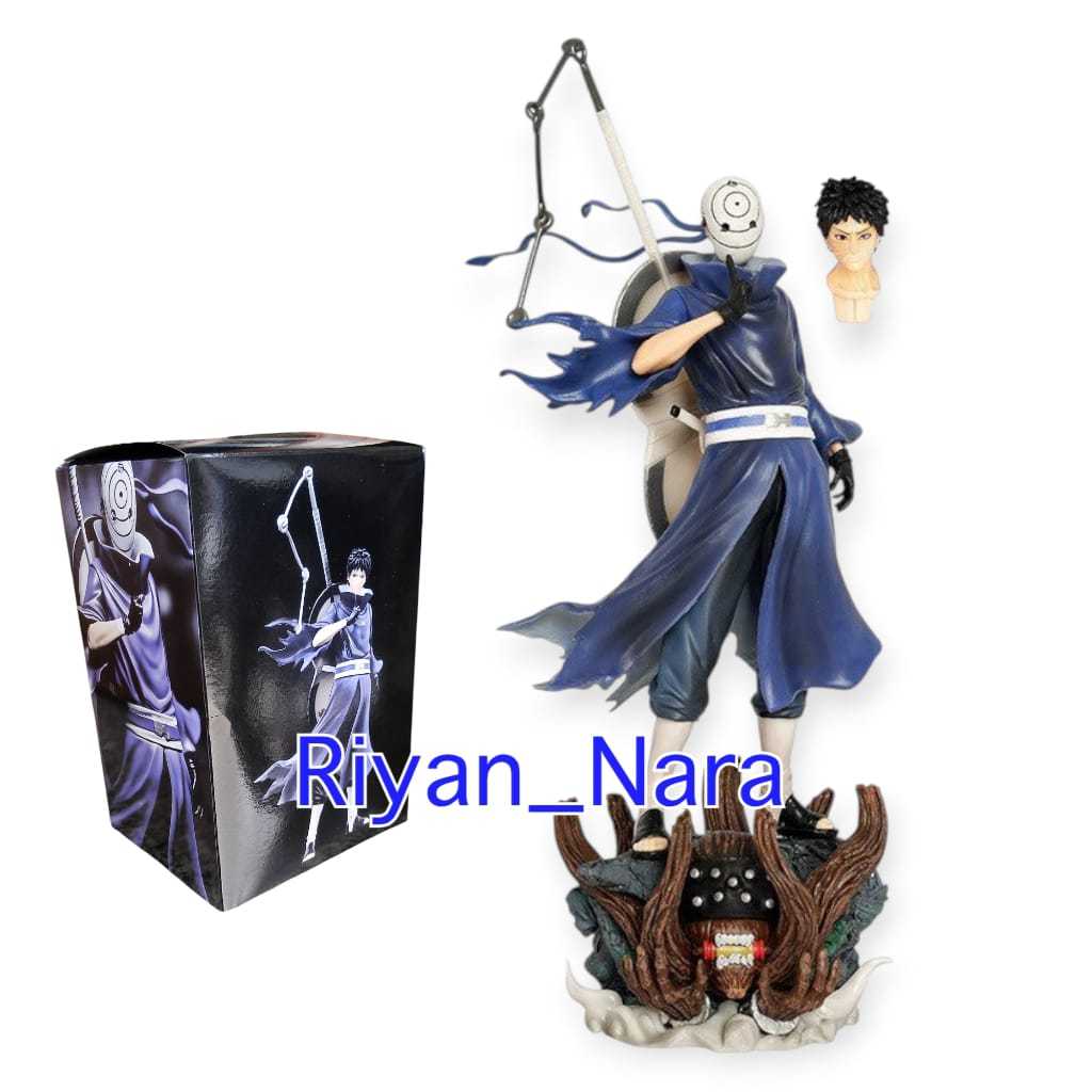 Action Figure Anime Naruto Uchiha Obito Riyan Nara
