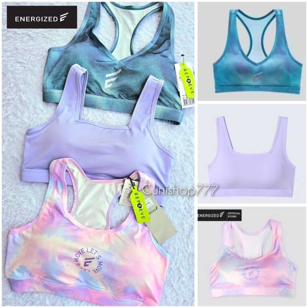 ENERGIZED By PIERRE CARDIN SPORT BRA LOW IMPACT DAYDREAM SPORTS BH TANPA KAWAT ADA BUSA WIRELESS NON