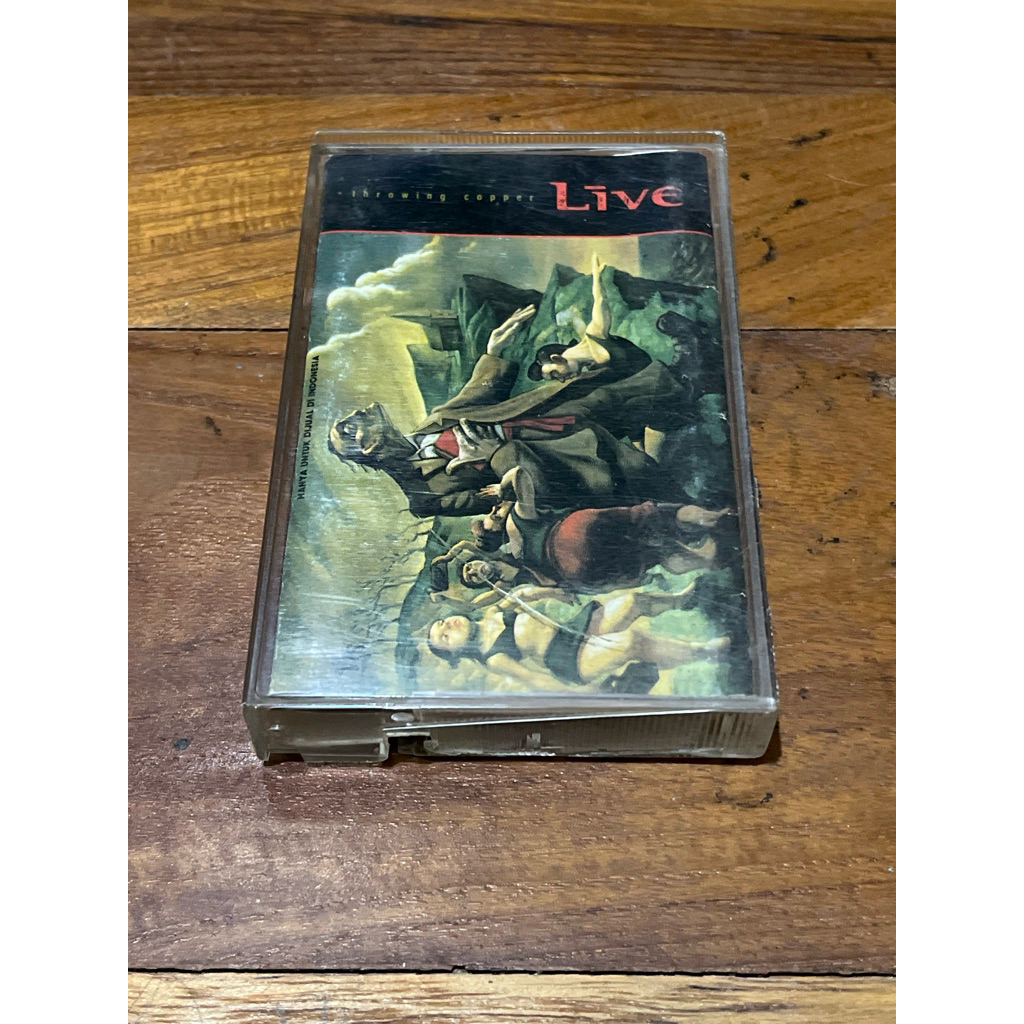 Kaset pita Live - Throwing Copper