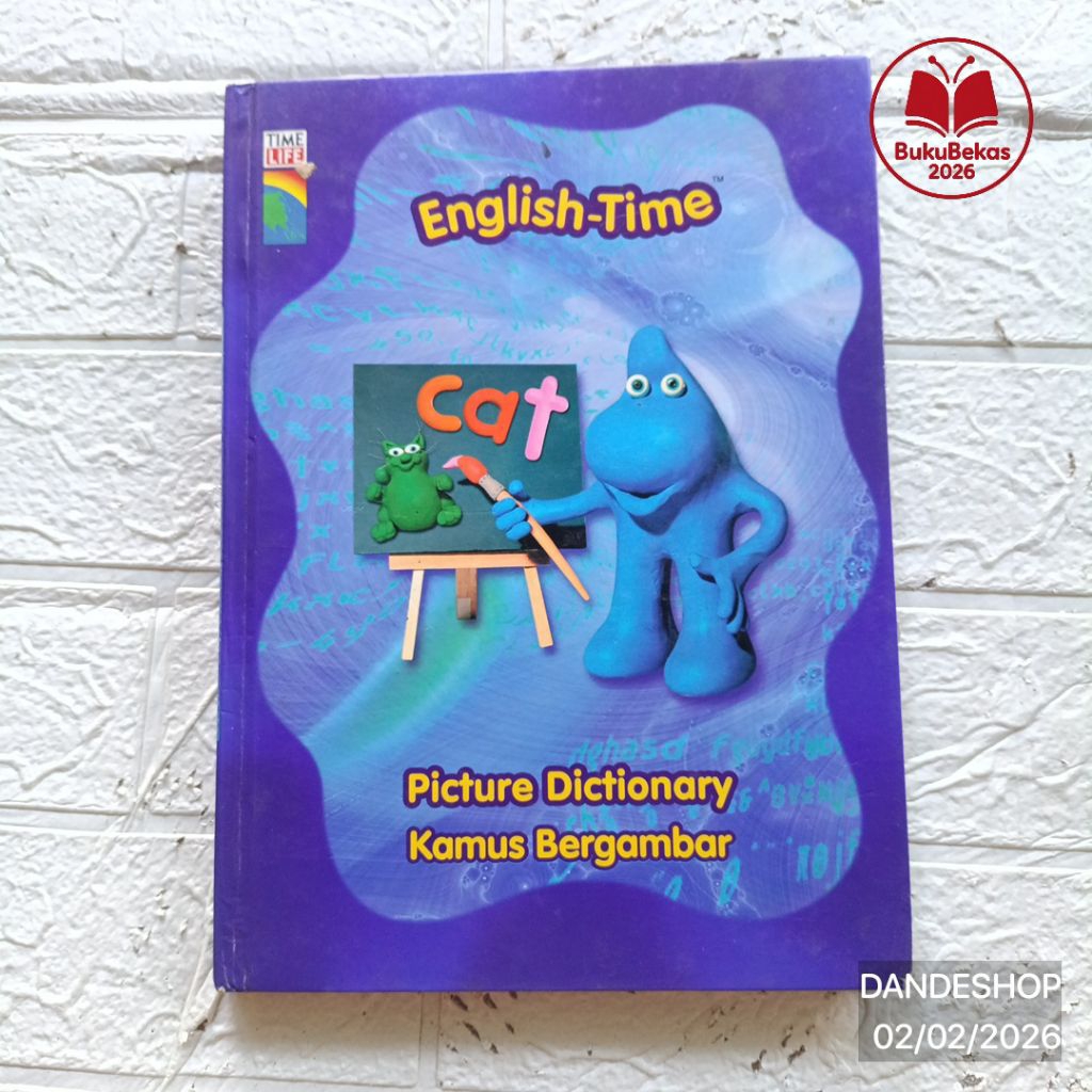 English Time Picture Dictionary (Kamus Bergambar) (hardcover) TIME LIFE - Buku Pengetahuan Anak Beka
