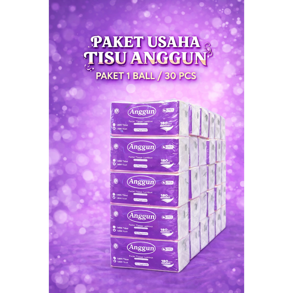 PROMO TISU ANGGUN PAKET USAHA 180 HELAI 1 BALL