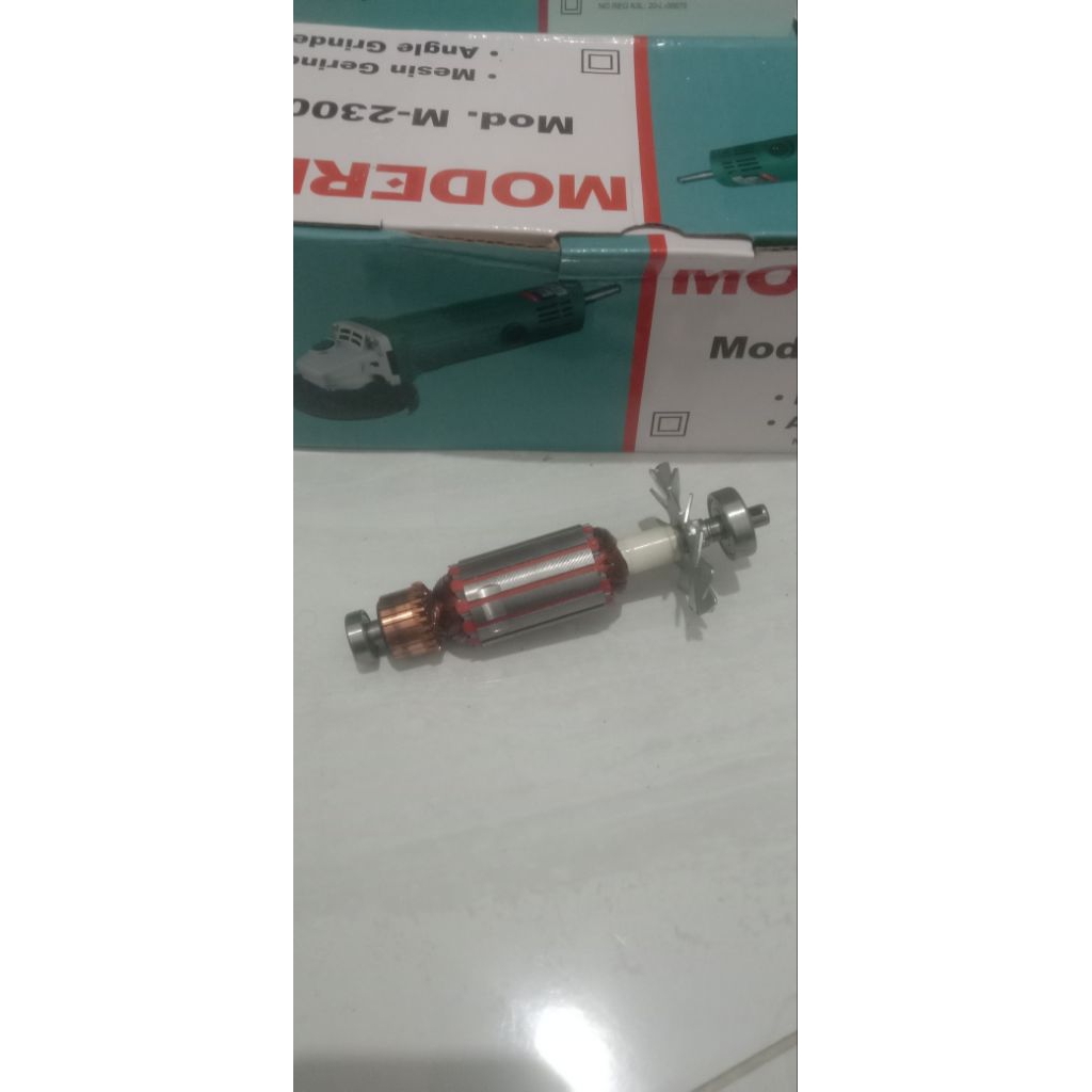 armature mesin gerinda modern m2300b original