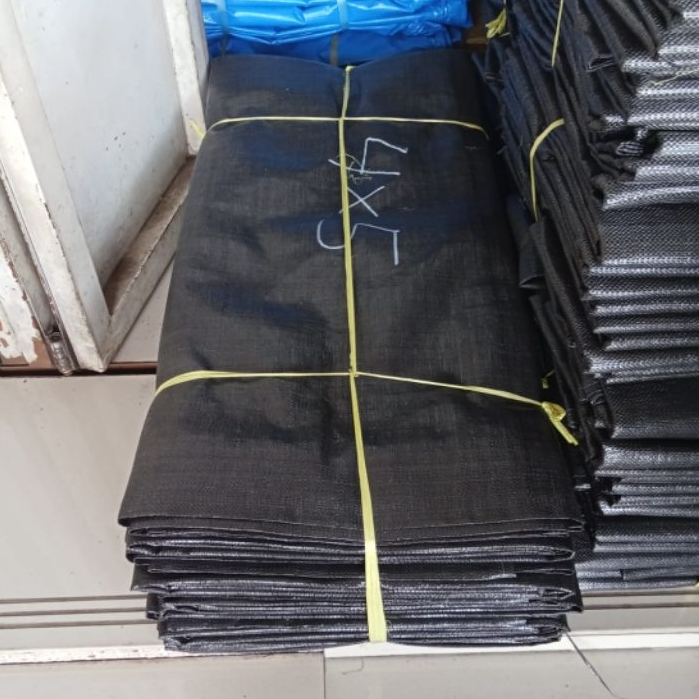 Terpal lot hitam terpal jemuran padi dan gabah seperti kopi cengkeh dll terpal multifungsi