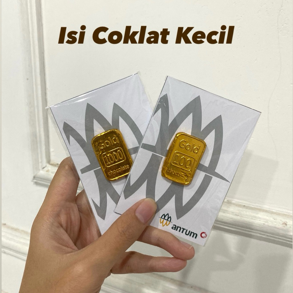 Coklat Antum Kecil / Amplop Lebaran Antum / Amplop Lebaran Viral / Amplop isi coklat / mini gift cok