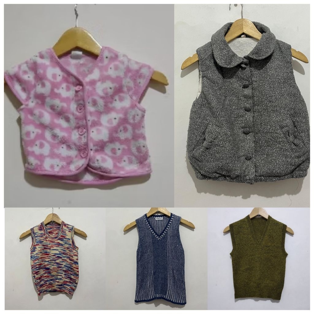 preloved Vest anak. vest rajut anak. rompi rajut anak