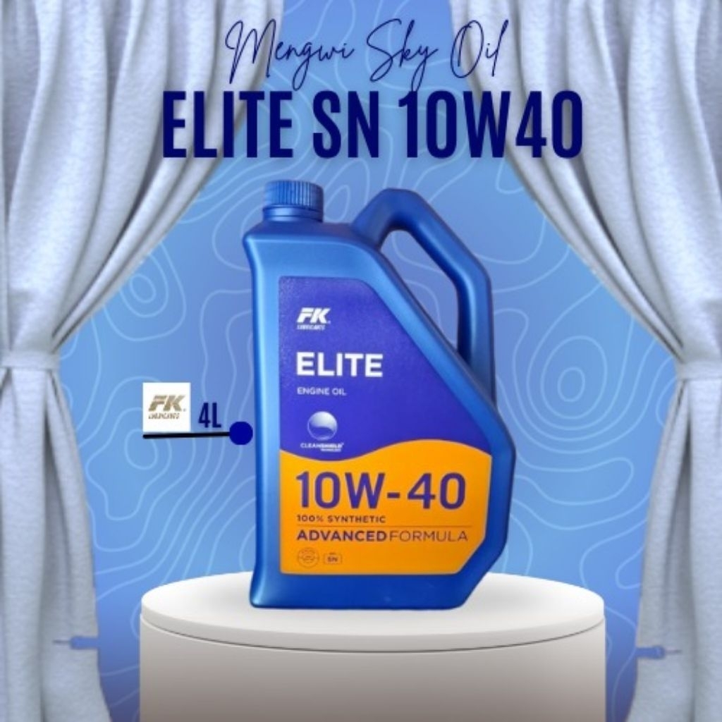 Oli FK ELITE SN 10W40, 4 Liter