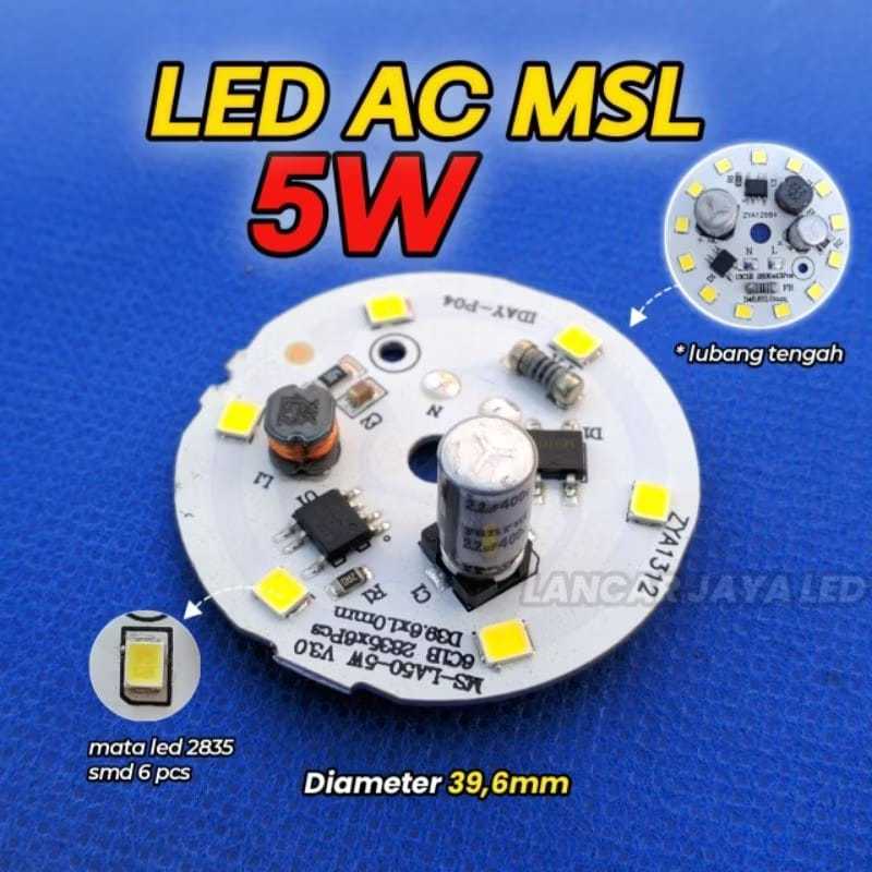 pcb led ac (msl) 5-30watt