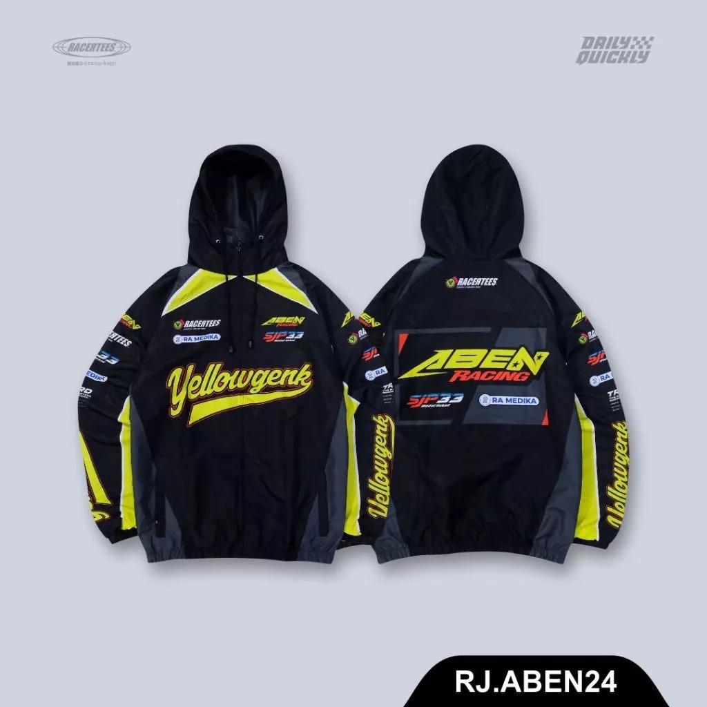 [NEW] RACERTEES X ABEN RACING - Jaket Parasut