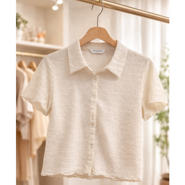 colorbox blus wanita atasan lengan pendek baju wanita blouse