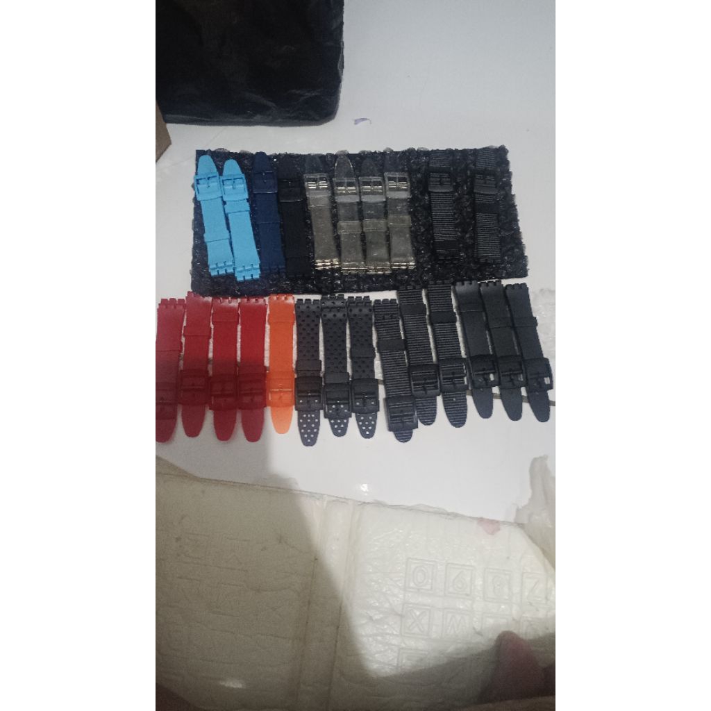 Strap Jam Swatch Ukuran 17mm & 19mm