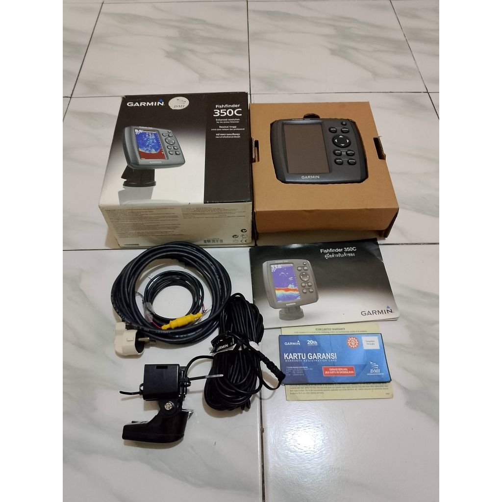 Garmin Fishfinder 350c / Fishfinder 350c Second Komplit