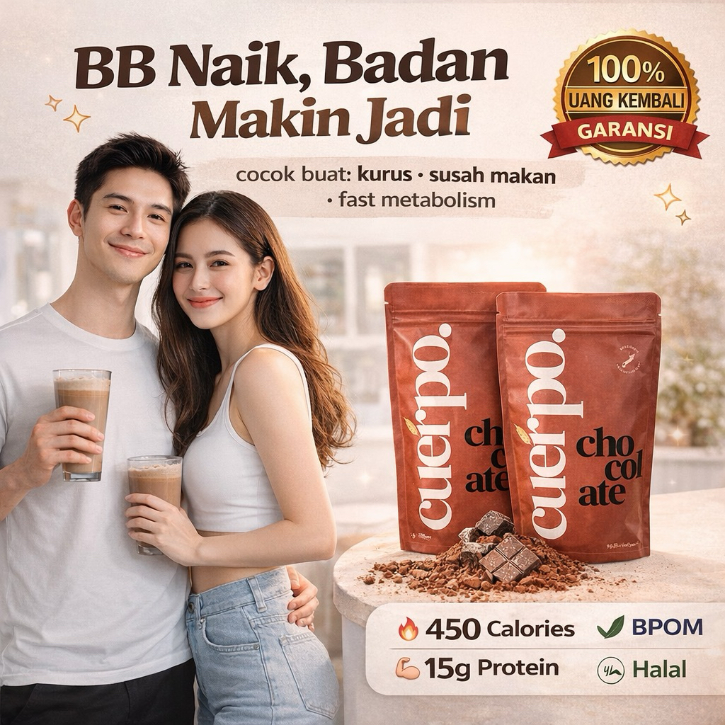 Susu Penambah Berat Badan Cuerpo Tinggi Kalori Protein