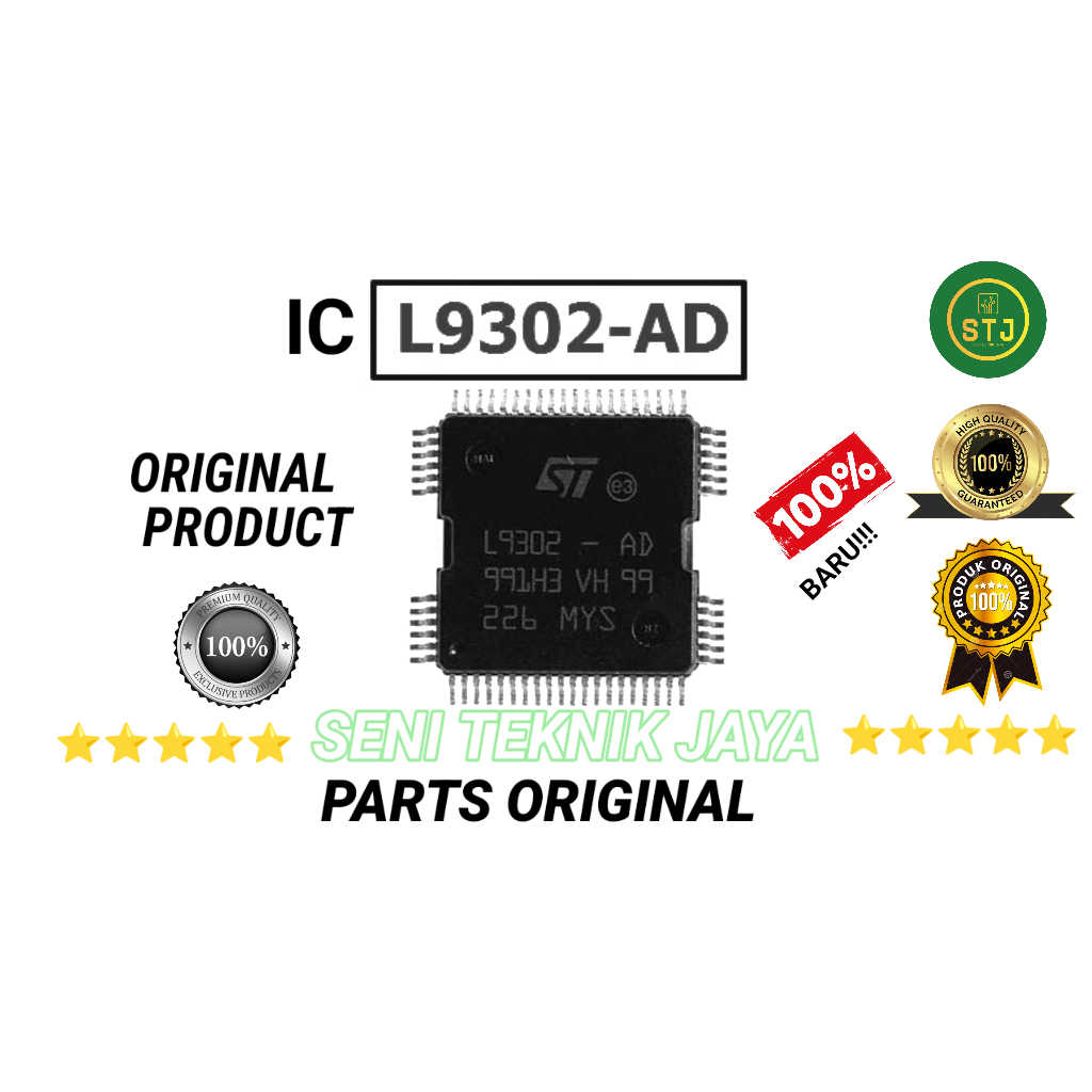 IC chip driver L9302-AD L9302 L9302AD 9302 Ignition Fuel Injection Original parts