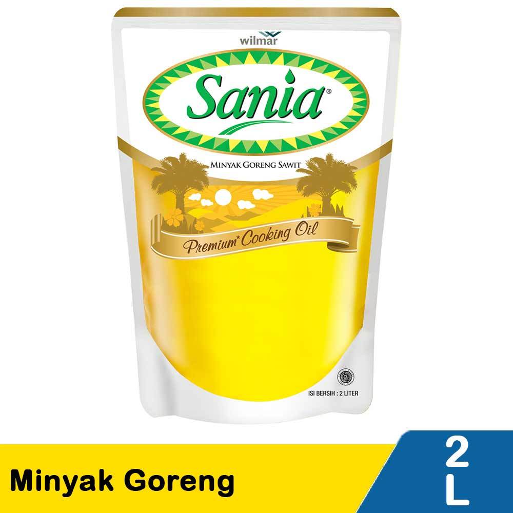 sania minyak goreng refill 2000ml