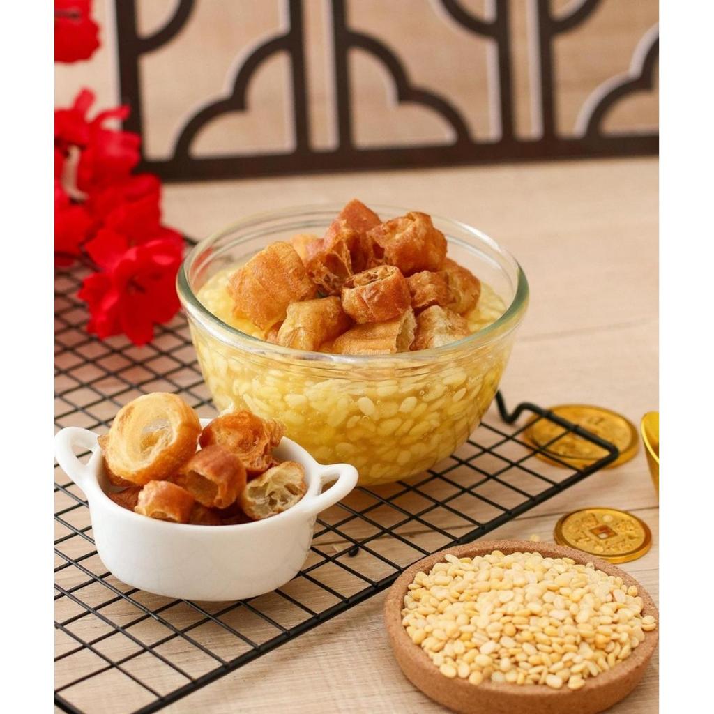 Bubur Gunting Lek Tau Suan Liuk Theu San Cakwe Pontianak lek tau suan cakwe lek tau san pontianak le