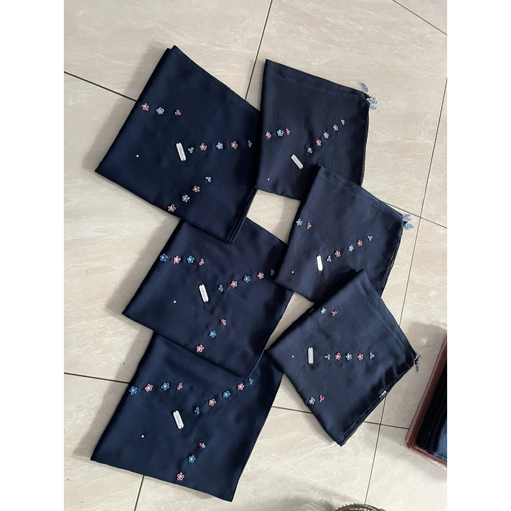 Hijab paris sulam alysa/ paris sulam mix swarovski