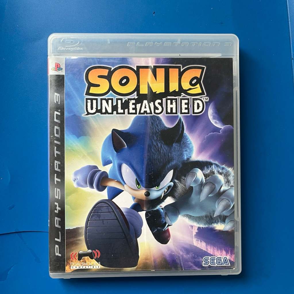 Sonic Unleashed PS3 kaset cd game ps 3 bd