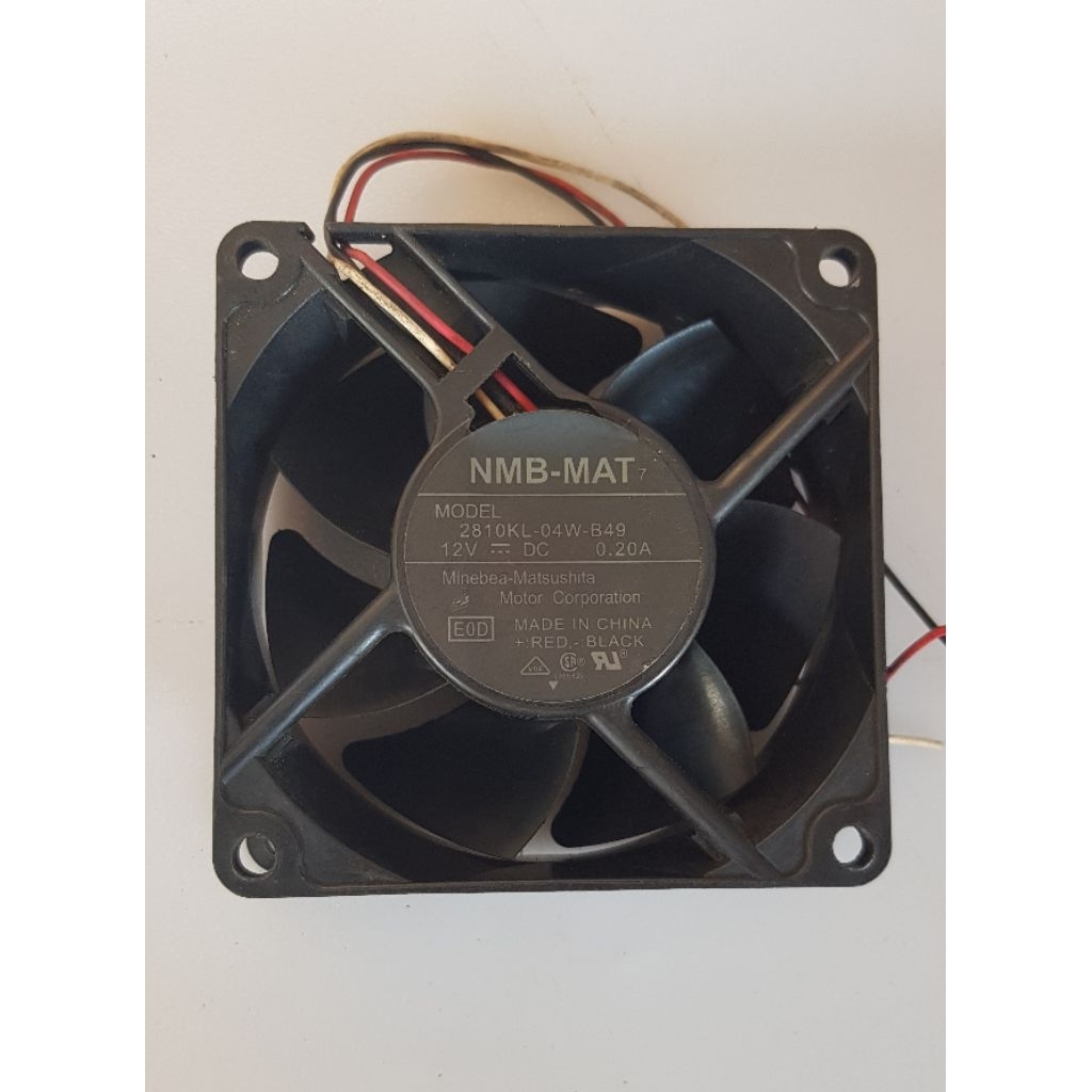 Fan/kipas Proyektor NMB-MAT DC 12V-0.2A 7X7Cm 3pin