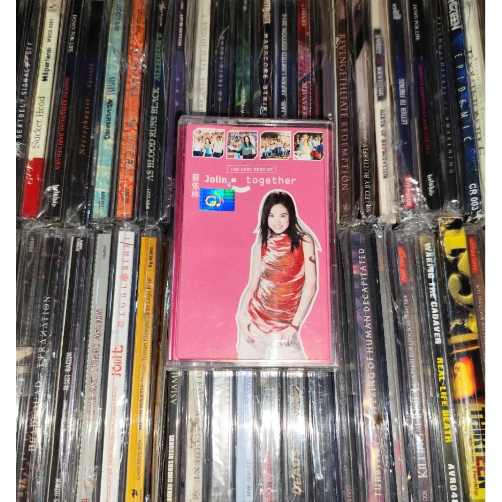 Kaset The Very Best Of Jolin Tsai - Together