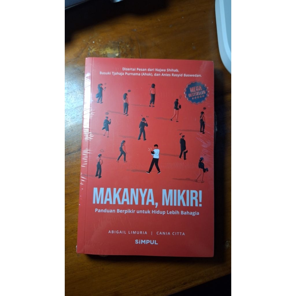 Makanya, Mikir - Abigail Limuria & Cania Citta | Preloved Original Gramedia Segel Baru