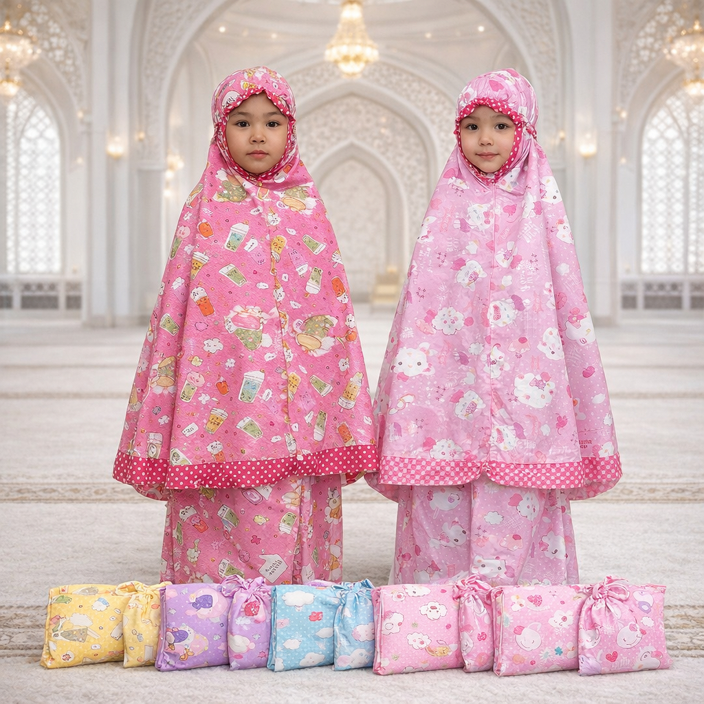 MUKENA TAS ANAK KARAKTER / MUKENA TAS ANAK / MUKENA KARAKTER ANAK