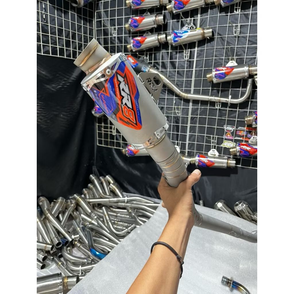 KNALPOT RBT GTX DAN TAKSI GABA FULL VAPOR ORIGINAL RR8