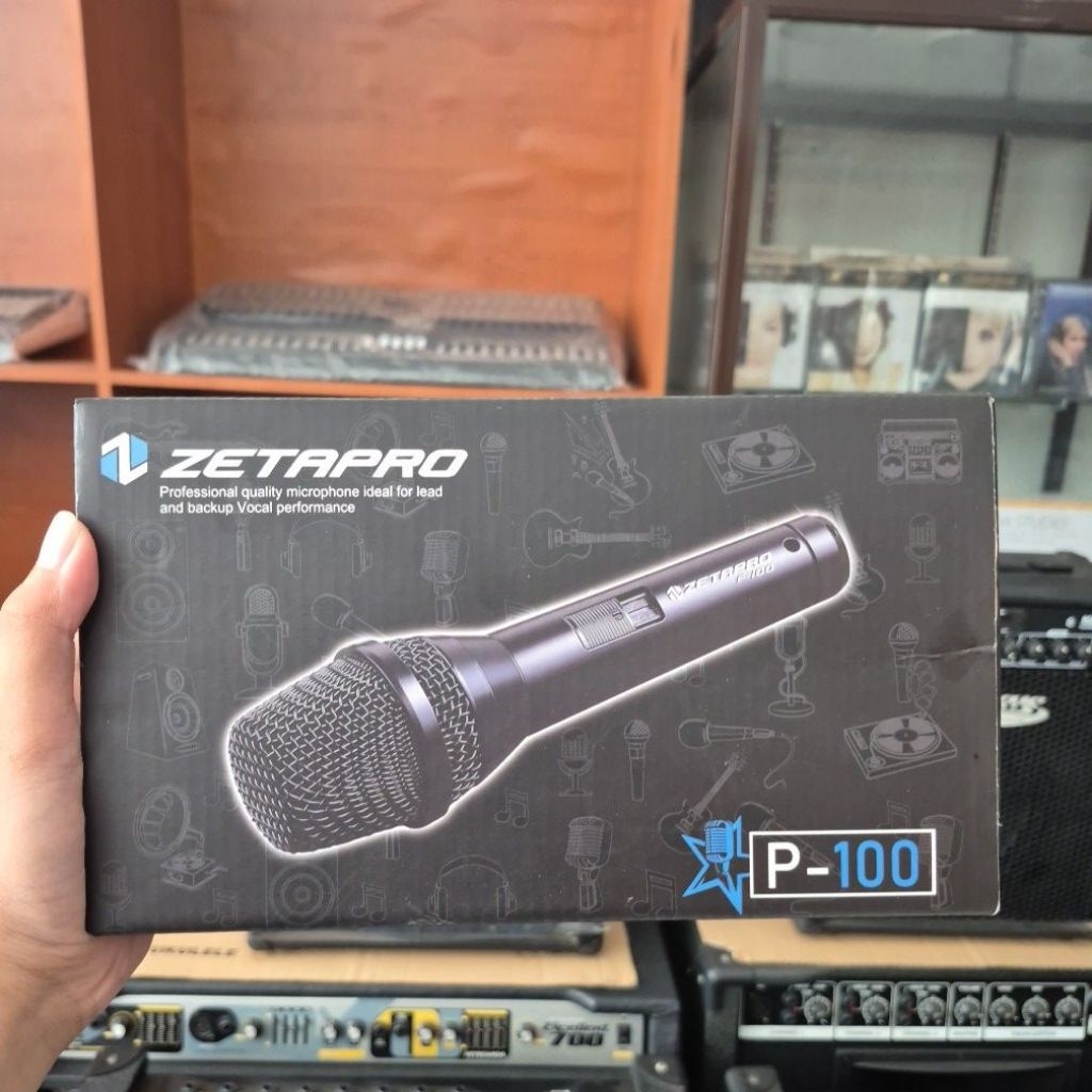 MIC ZETAPRO P 100 HITAM
