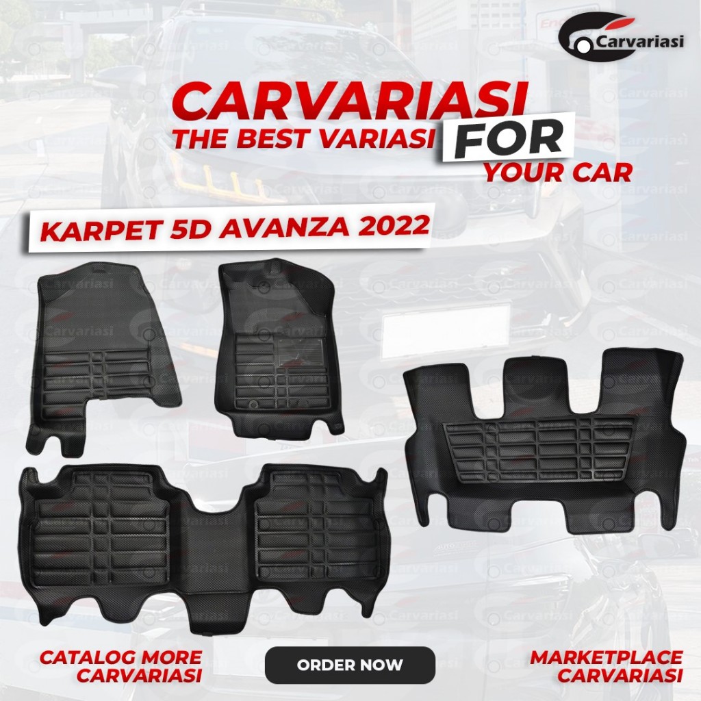 Karpet Avanza 2022 Karpet 5D Avanza 2022 Up Karpet Premium 5D Avanza