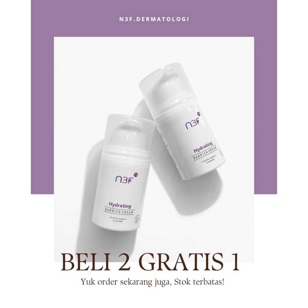 [PROMO BELI 2 GRATIS 1] N3F Dermatologi Hydrating Barrier Cream