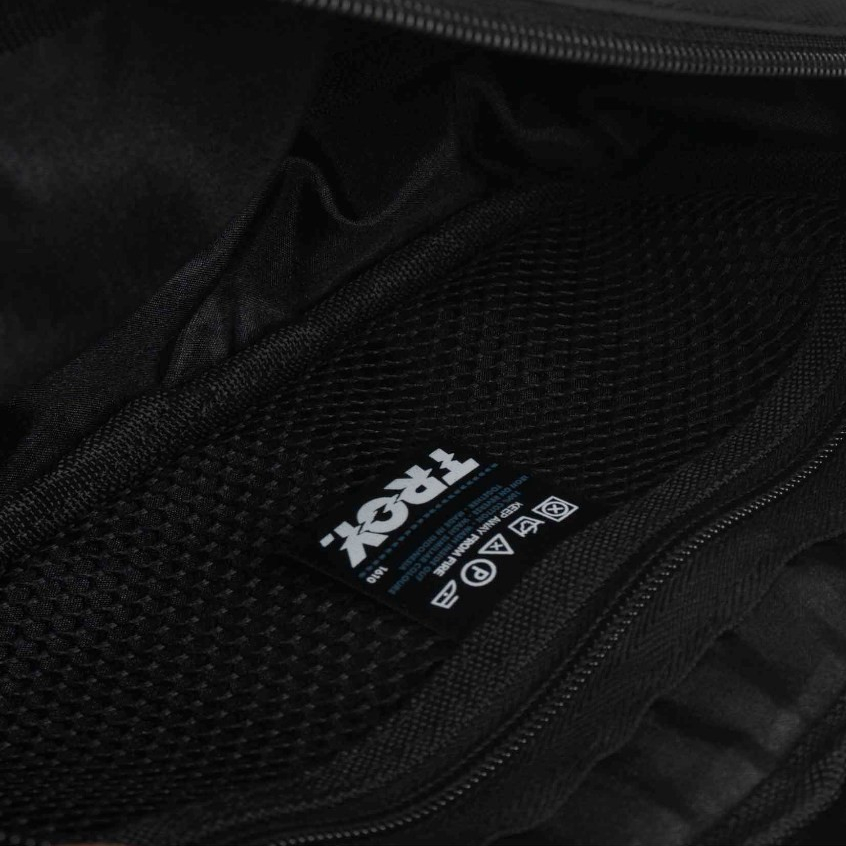 Troy Company Sling Bag Compact Black Quotes - Slingbag Hitam Tas Selempang Hitam SBD 2280