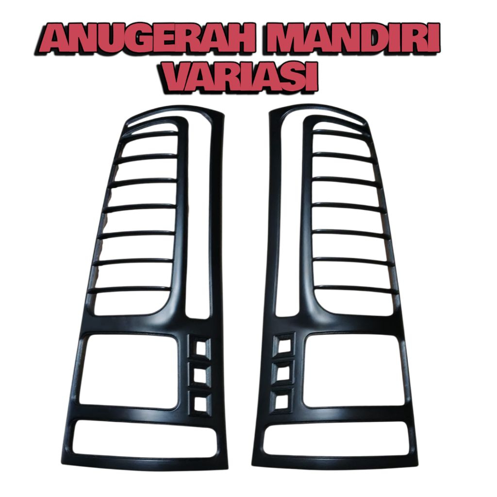 GARNIS LAMPU BELAKANG MOBIL AVANZA XENIA LAMA 2004-2006 HITAM
