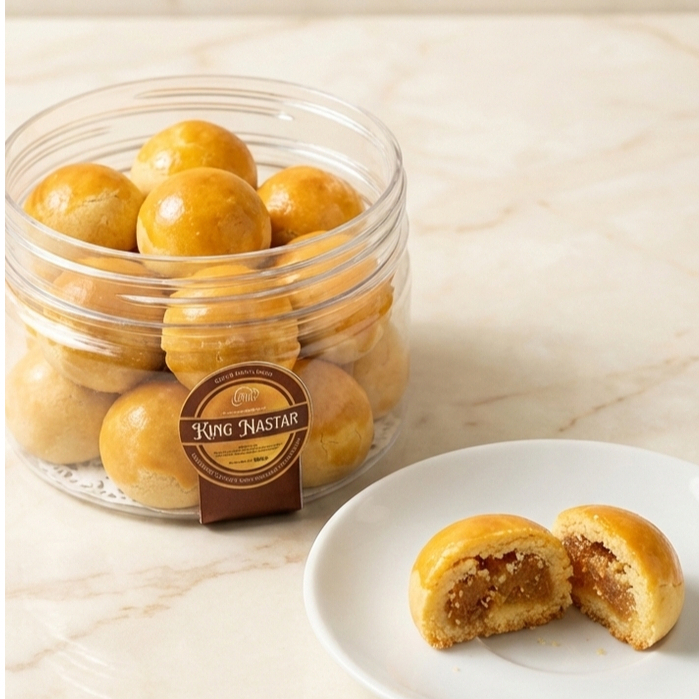 Dapur Mamih Kinan - King Nastar Basah Premium Toples 250 ml