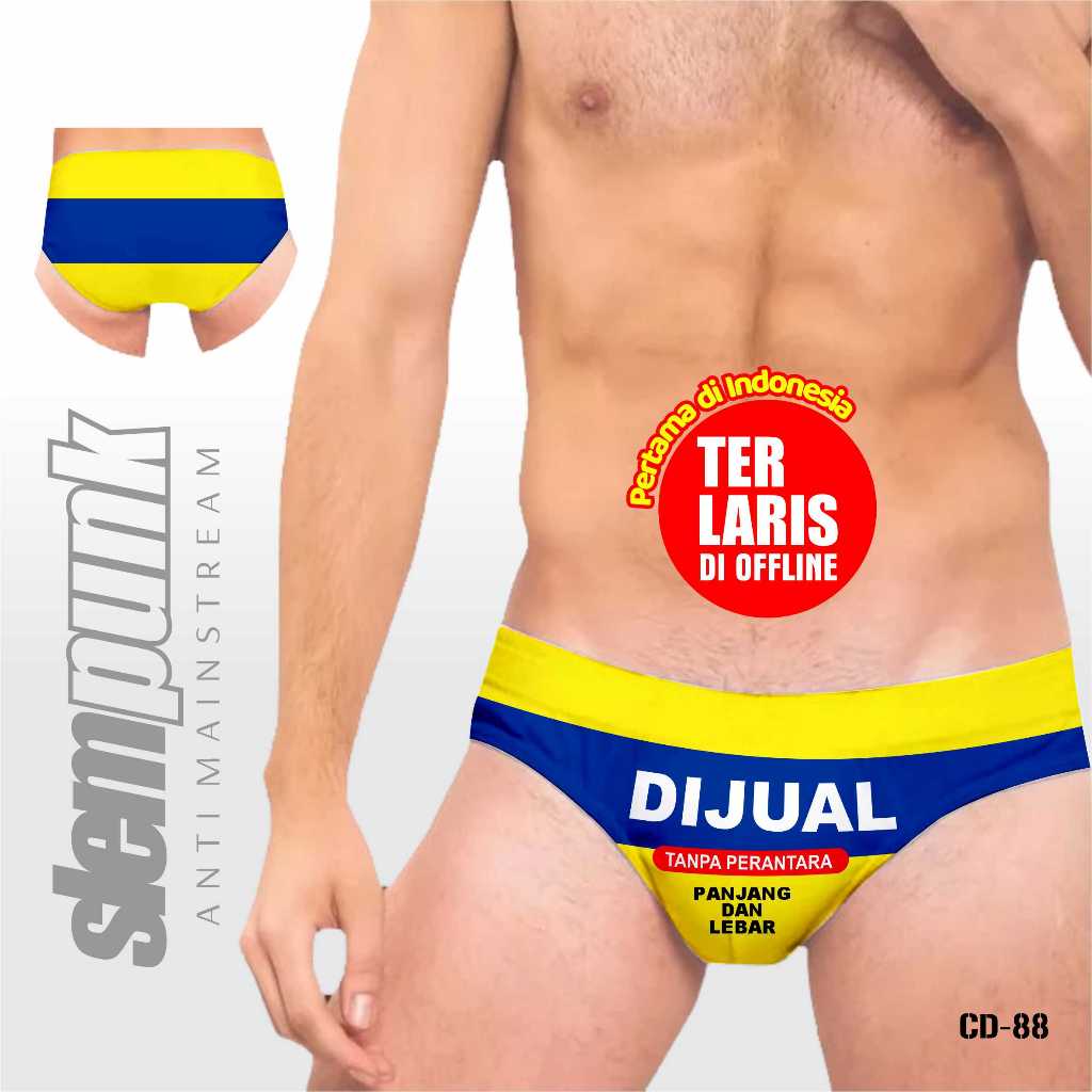 Celana Dalam Lucu Celana Dalam Pria Slempak Anti Mainstream CD36