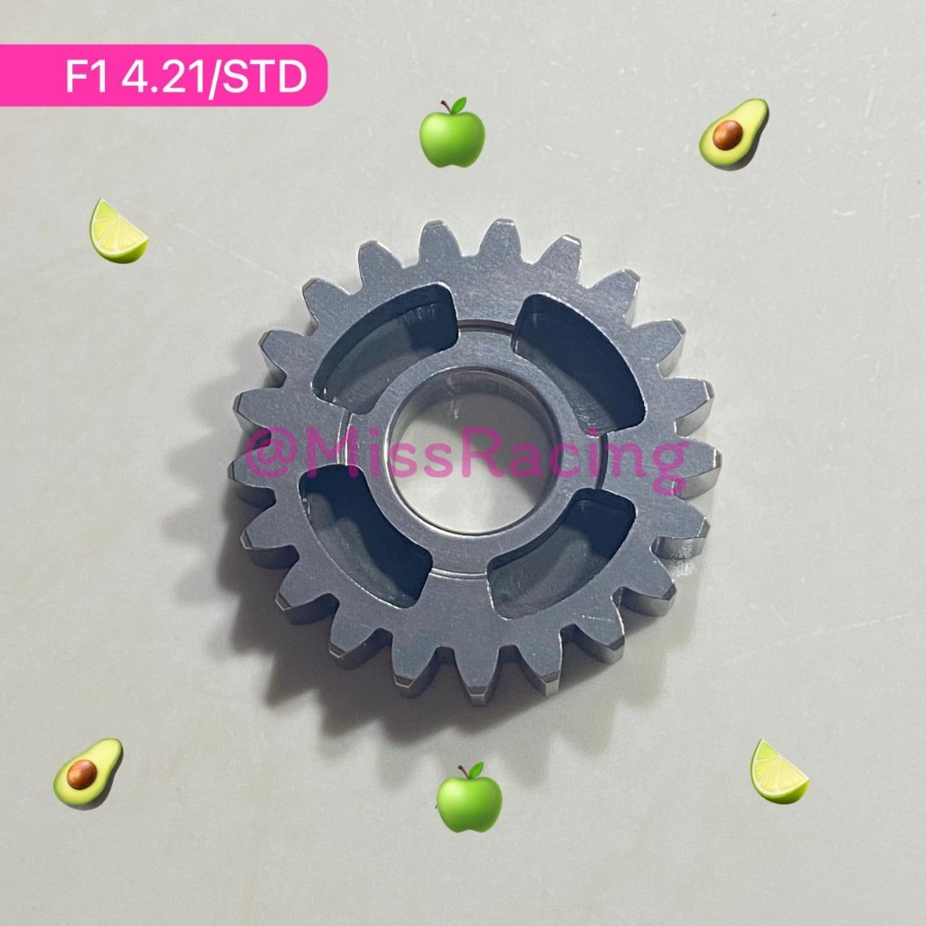 Rasio F1zr F1 Poswan Gigi 4 21T 20T  lawan standart