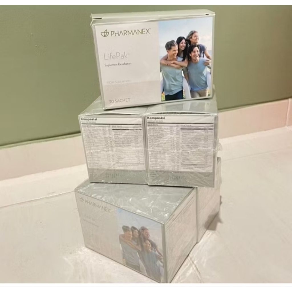 30 sachet suplemen kesehatan keluarga life'pak original