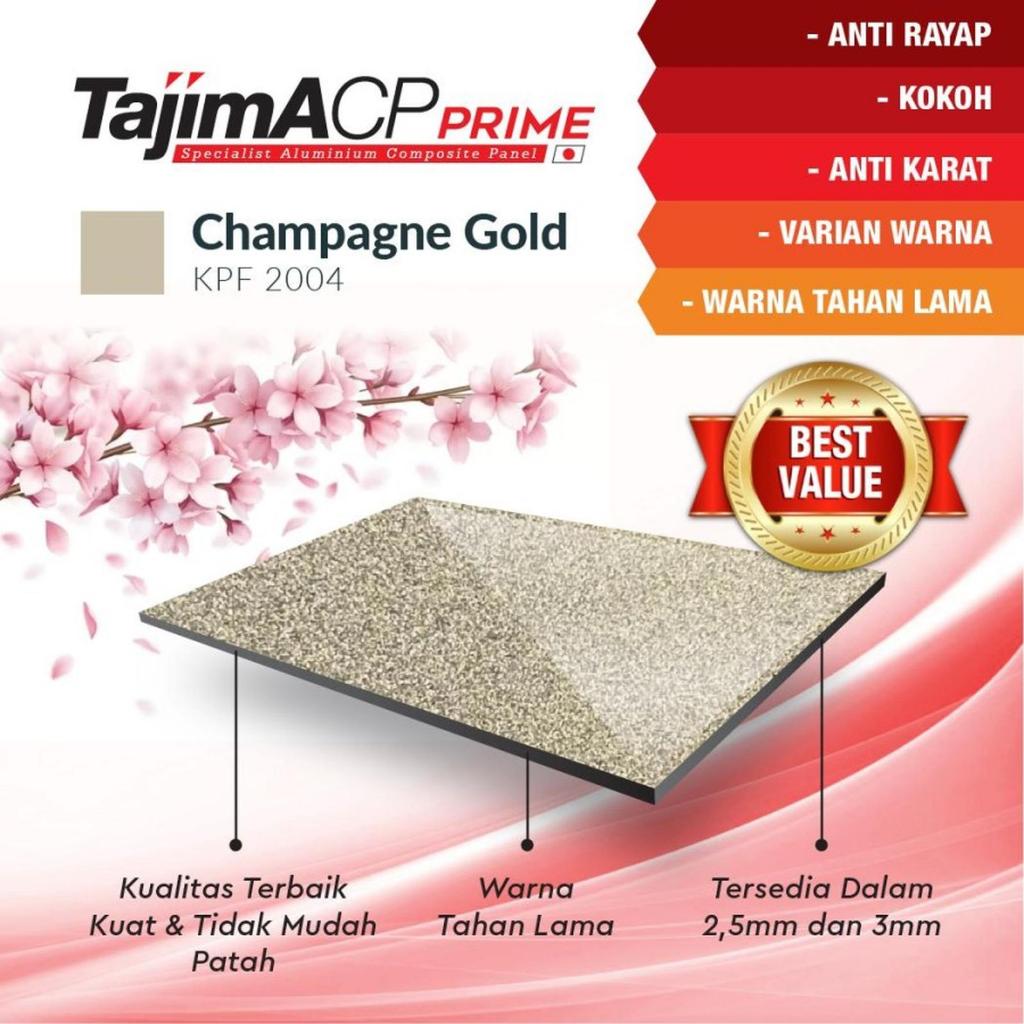 ACP Tajima 3mm Indoor - Champage Gold