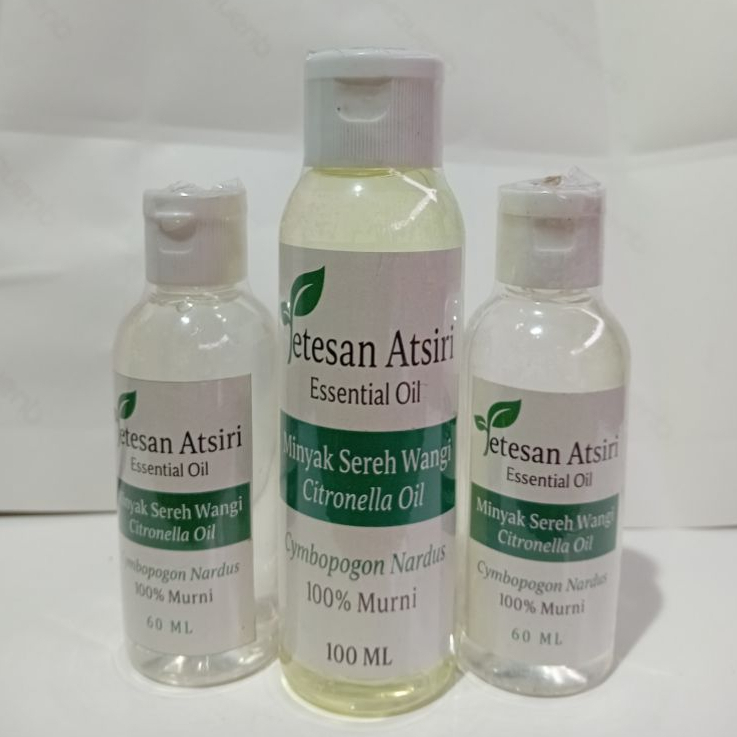 Minyak sereh wangi citronella oil 100% murni