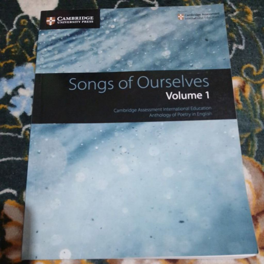 BUKU SONGS OF OURSELVES VOLUME 1