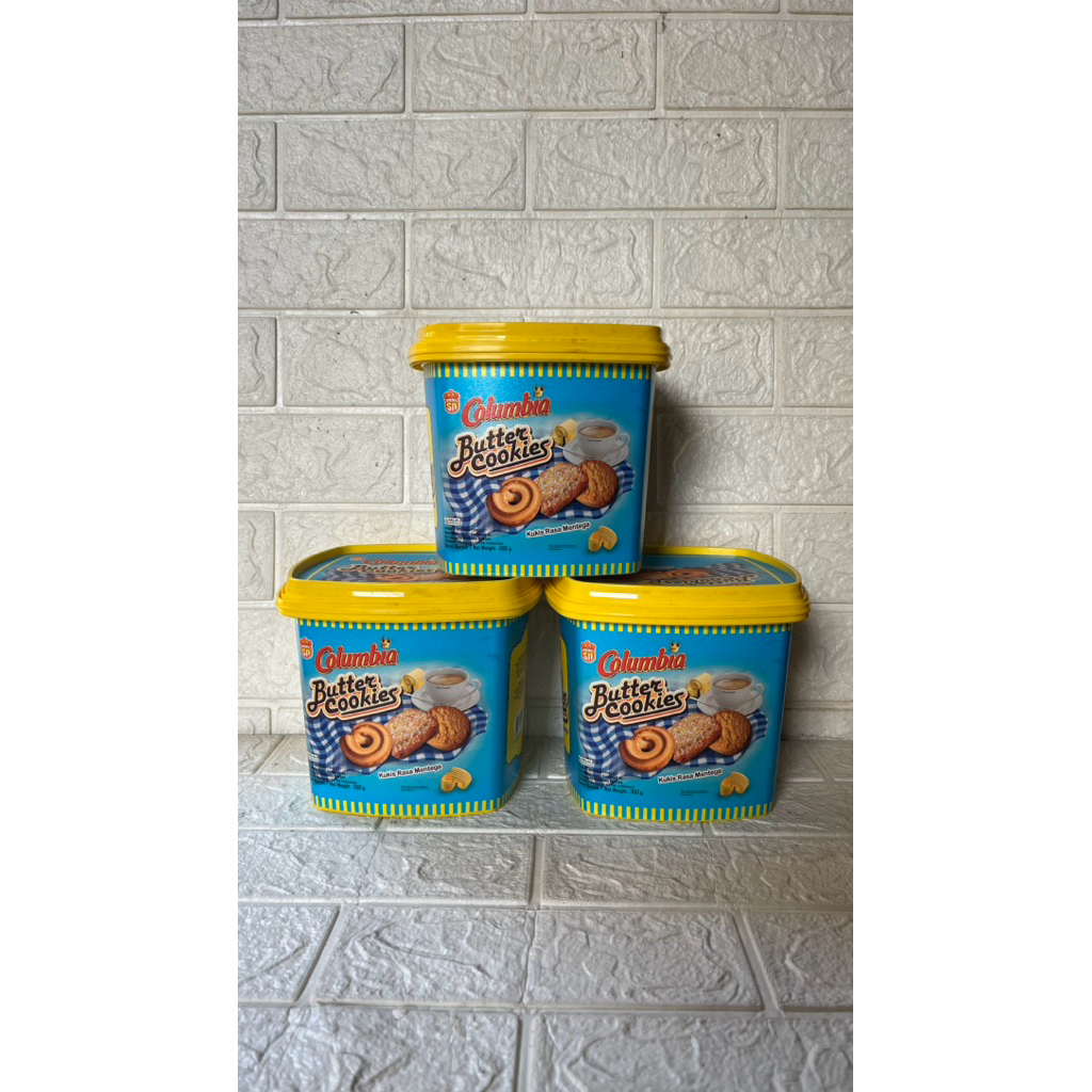 COLUMBIA BUTTER COOKIES RASA MENTEGA