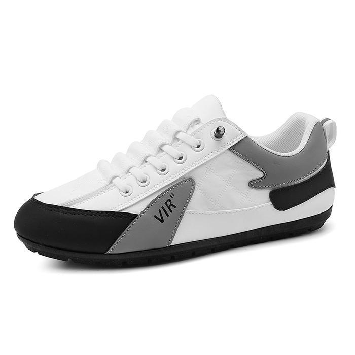 Eiger - Sepatu Lari Cowok Kekinian Nyaman Shoes Hangout Sepatu Sneakers Putih Casual Karet