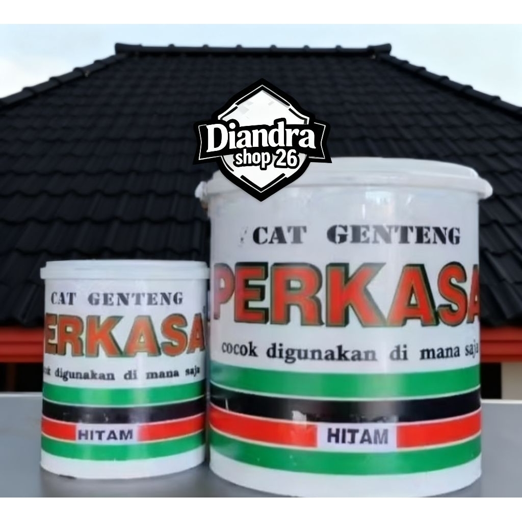 Cat Genteng PERKASA Hitam