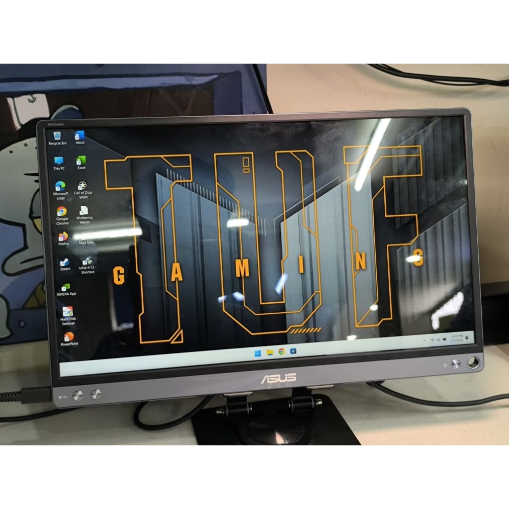 asus zenscreen MB166C 15.6 portable monitor