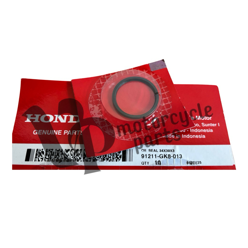 Oil Seal GK8 - Sil Puly Pulley Beat Scoopy Spacy Karbu Vario 110 Fi Revo AT Original