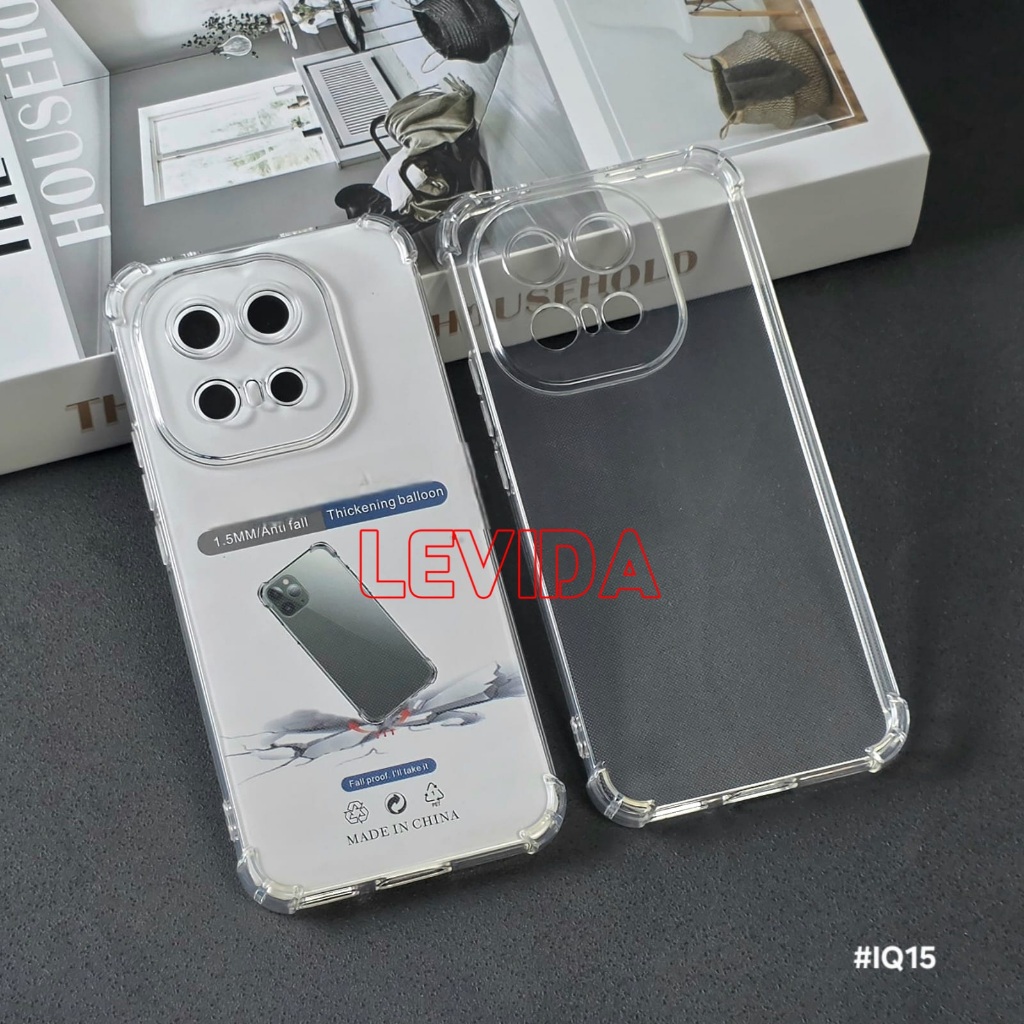 Iqoo 15R Iqoo 15 Case Airbag Clear Case Iqoo 15R Iqoo 15 AB-01
